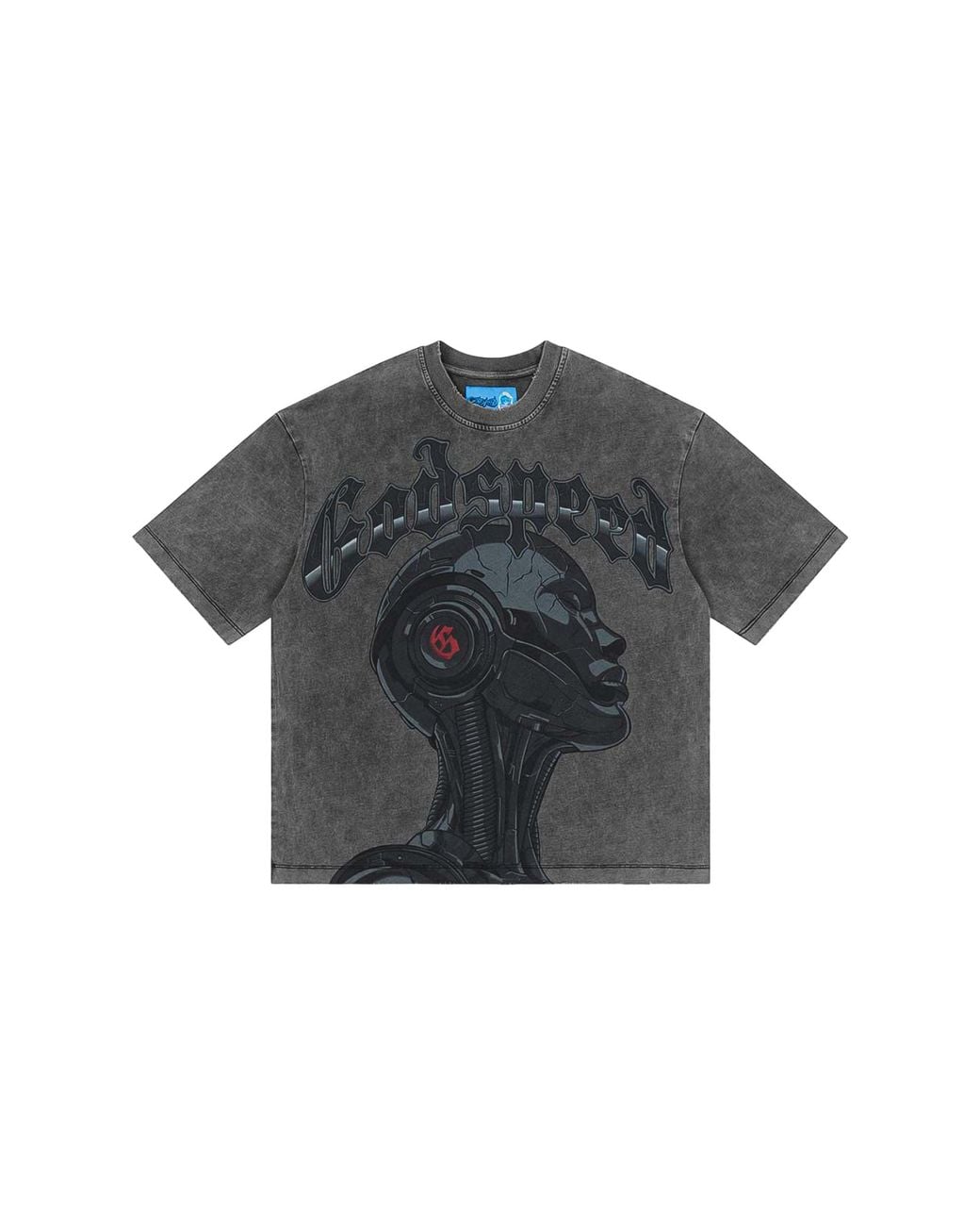 GODSPEED NEW YORK Black Alexa T-Shirt Wash" Gs768" for men