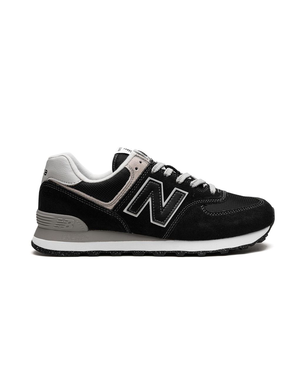 New Balance Black 574 (2022) Ml574Evb" for men