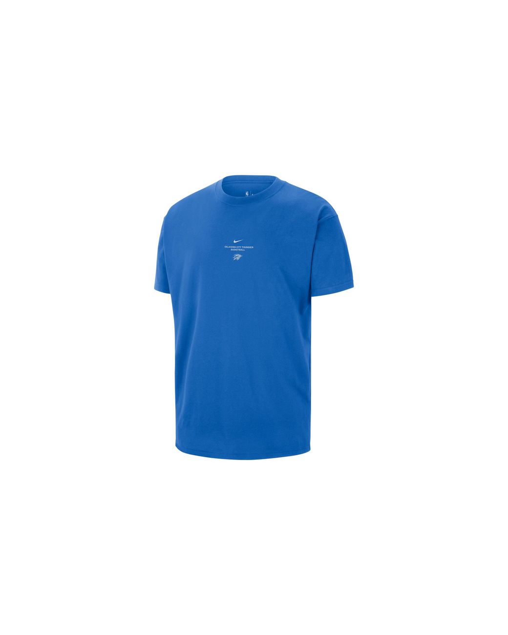 Nike Blue Nba Oklahoma City Thunder T-Shirt "Signal" Ix0292 403" for men