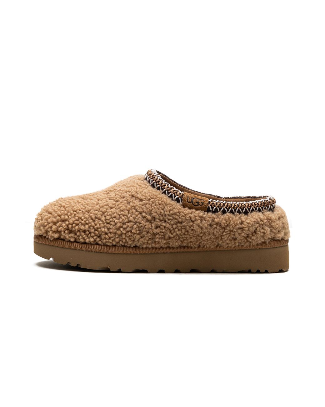 Ugg Brown Tasman Maxi Curly Slipper "Chestnut" 1158356 Che"