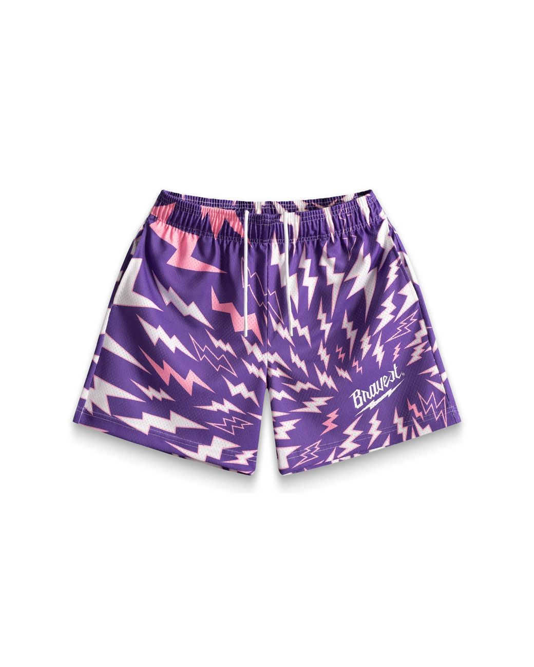 Bravest Studios Purple Lightning Shorts Bs113"