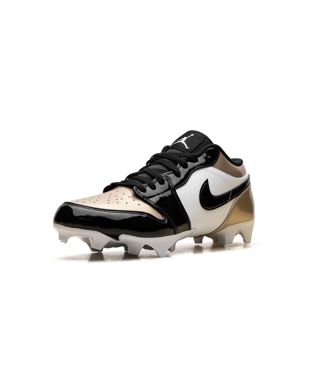 Nike Black 1 Low Td Cleat "Patent Toe" Fj6245 701" for men