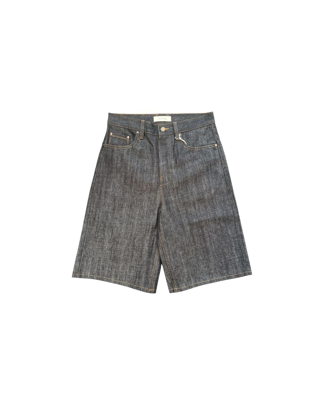 Entire studios Black Field Shorts "Raw" Esfw26Sh01012" for men