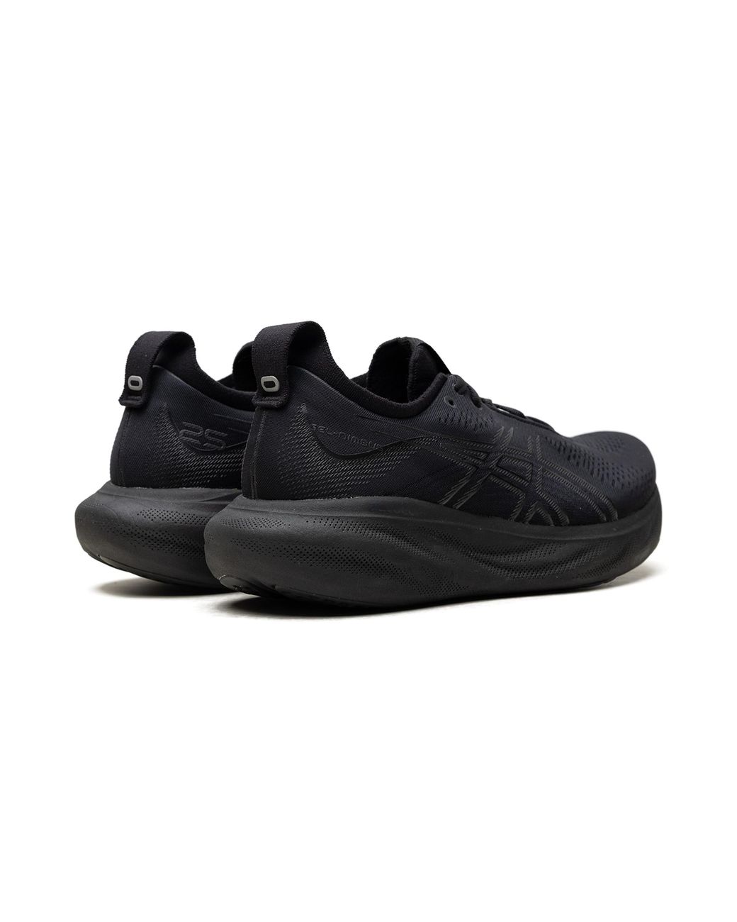 Asics Black Gel-Nimbus 25 1011B547 002" for men