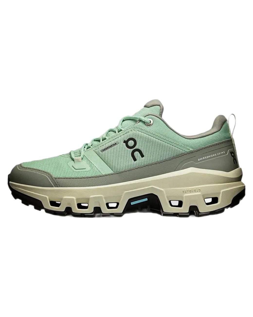 On Shoes Green Cloudrock Low Wp "Mineral Aloe" 3Wf10142078"
