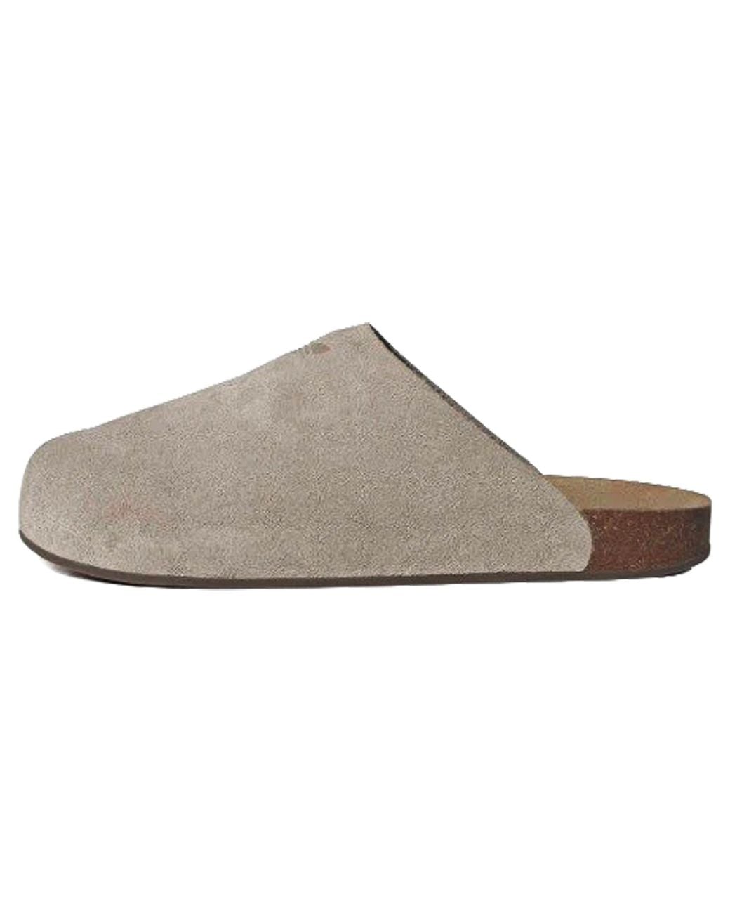 Adidas Gray Adimule Slides "Wonder Gum" Ih6906" for men