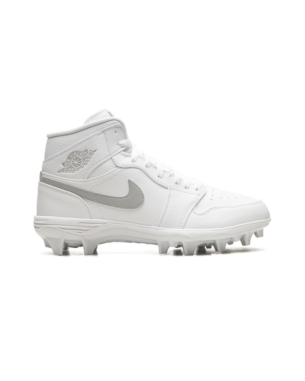 Nike White 1 Mid Td Cleat Fog" Fj6805 101" for men