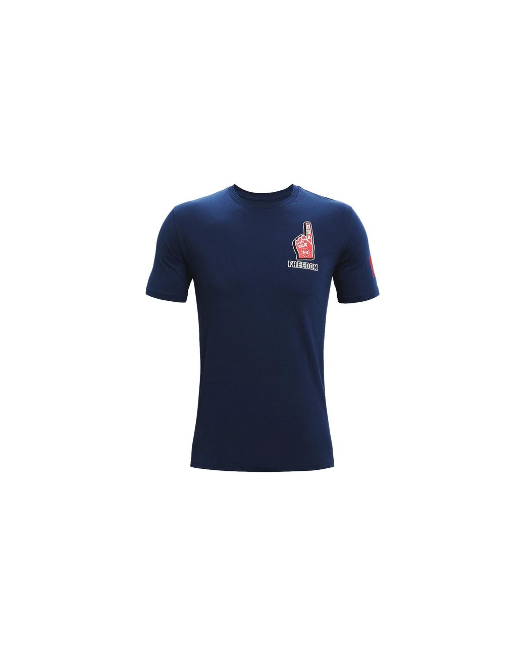 Under Armour Blue Freedom Fun Illustrated T-Shirt 1362053 408" for men