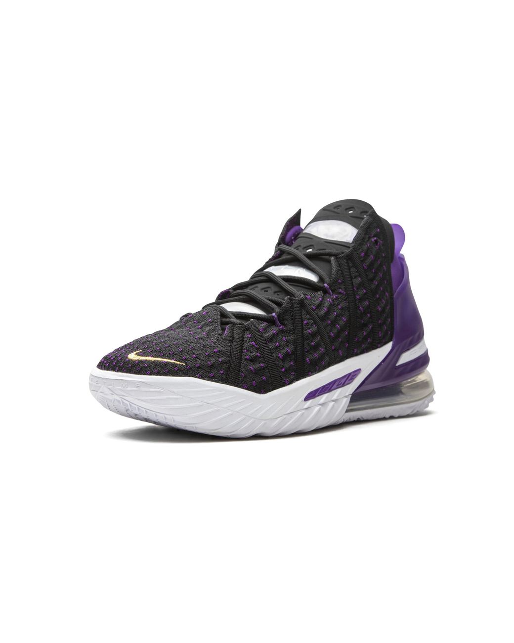 Nike Black Lebron 18 "Lakers" Cq9283 004" for men