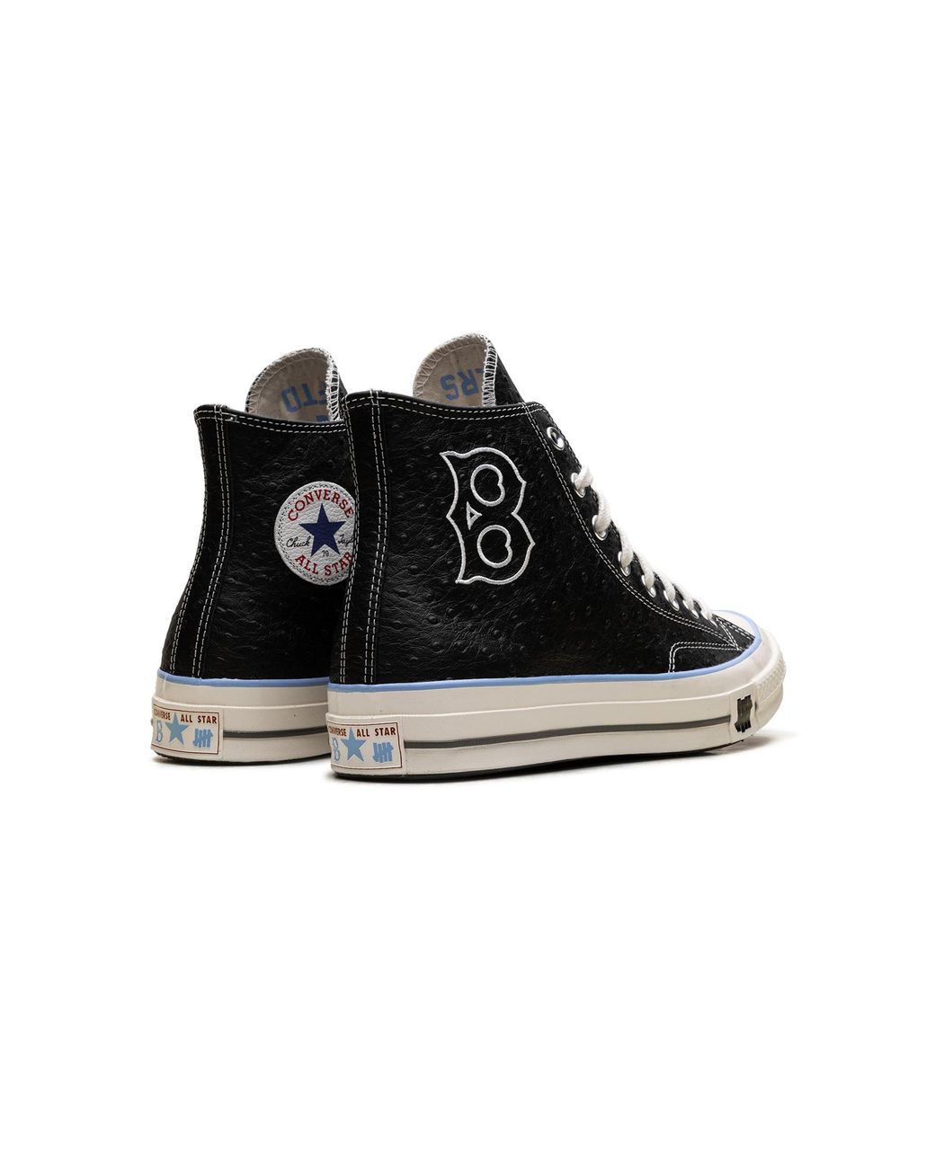 Converse Black Chuck Taylor All Star Hi "Undefeated X Brooklyn Dodgers Ostrich" A21717C" for men