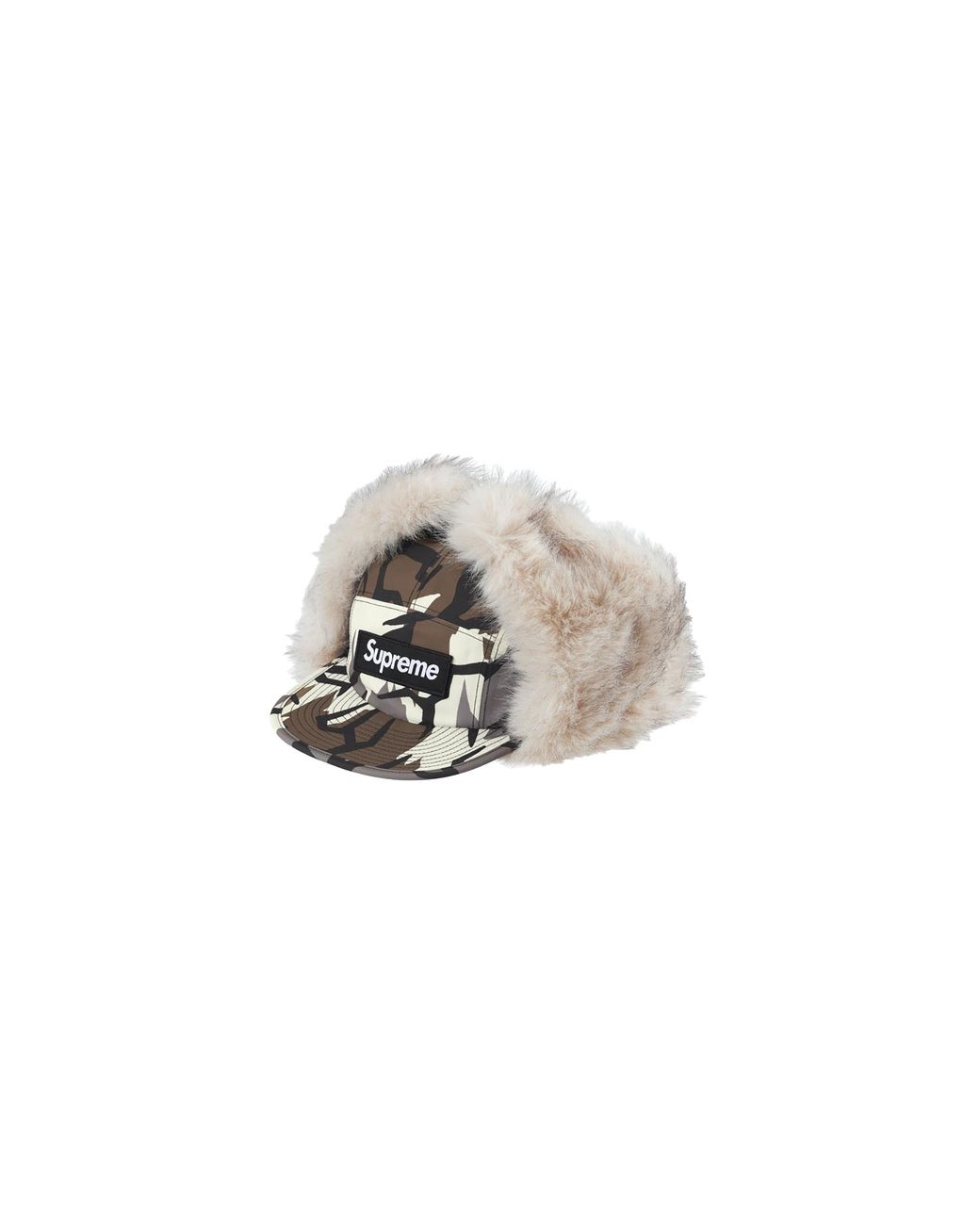Supreme Black Gore-Tex Earflap Camp Cap "Fw26