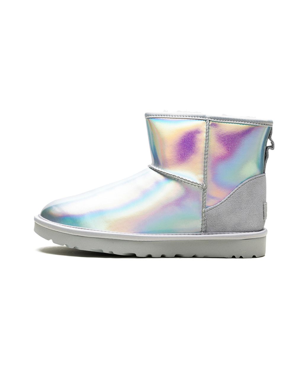 Ugg Black Classic Mini Iridescent "Glacier" 1153532 Gcgr"