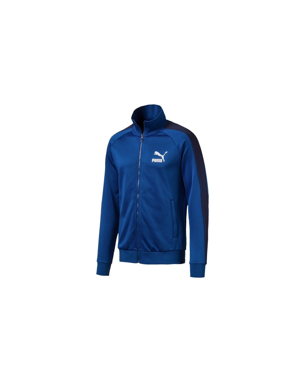 PUMA Blue Iconic T7 Track Jacket 595286 39" for men