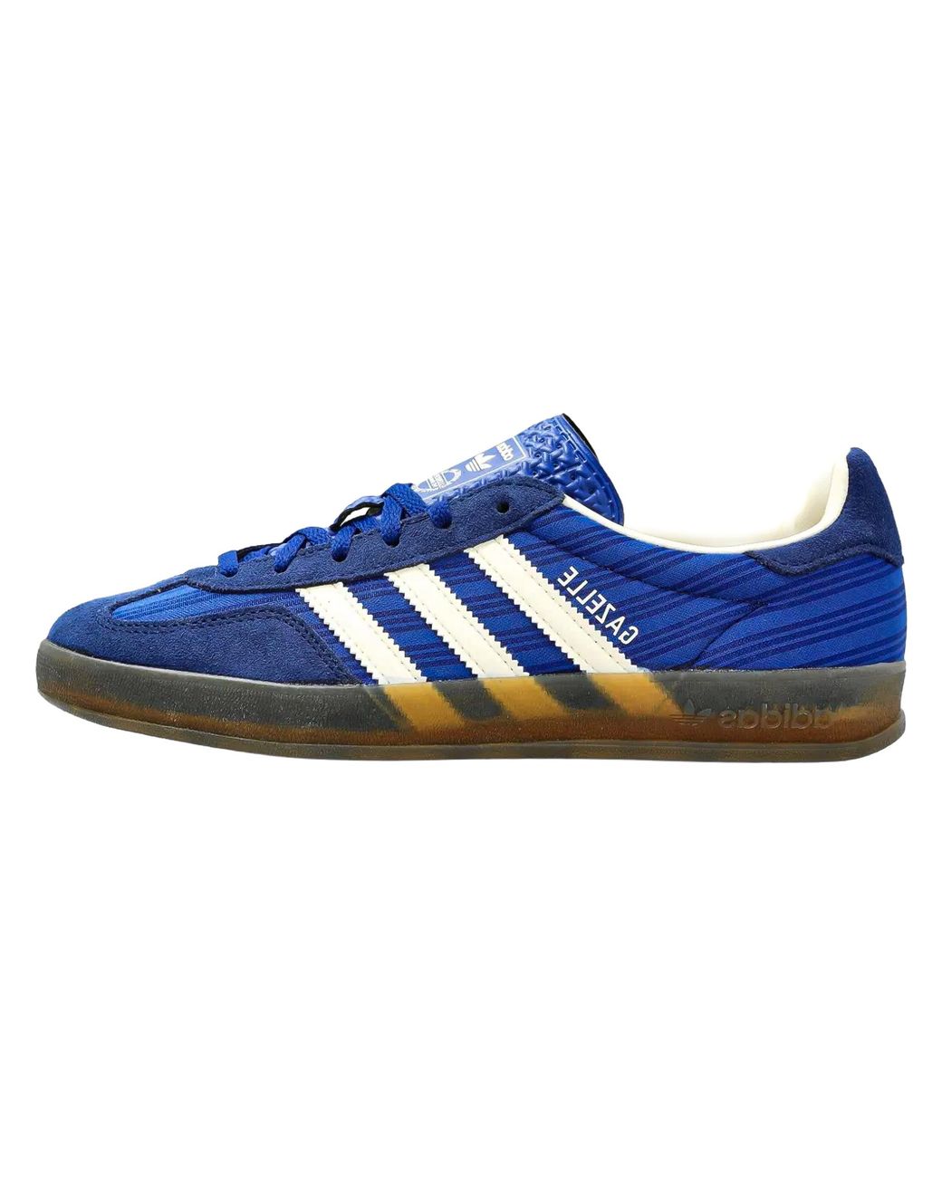 Adidas Blue Gazelle Indoor "Victory Night Cream" Js1410"