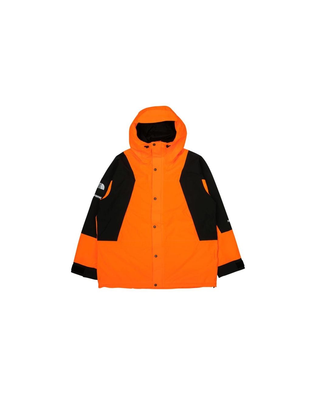 Supreme Orange Tnf Mountain Light Jacket Su1300"
