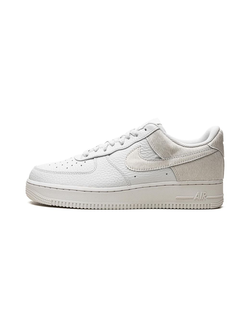 Nike Black Air Force 1 Pony Hair Heel" Dm9088 001" for men