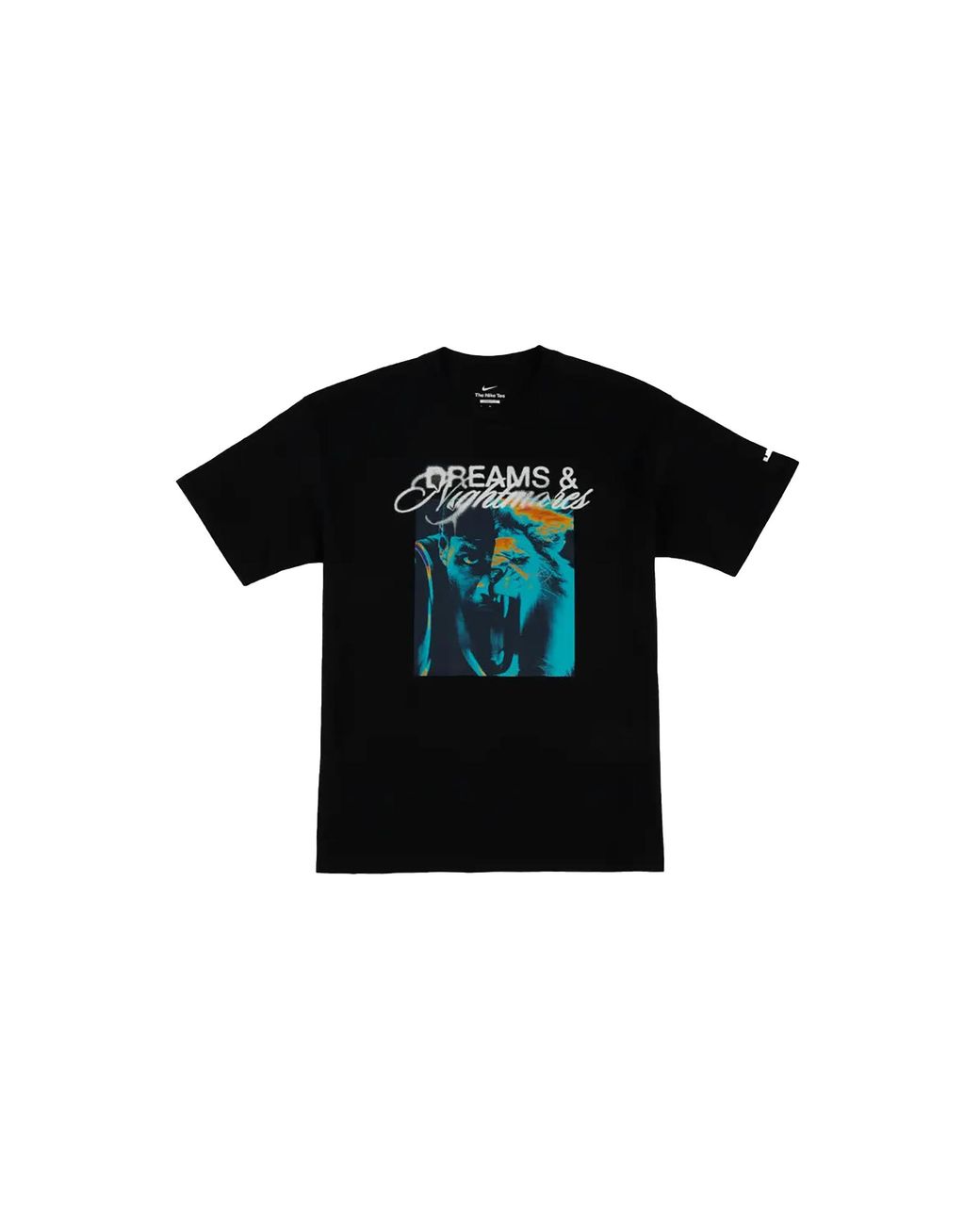 Nike Black Lebron Basketball T-Shirt "Dreams And Nightmares" Ih8585 010" for men