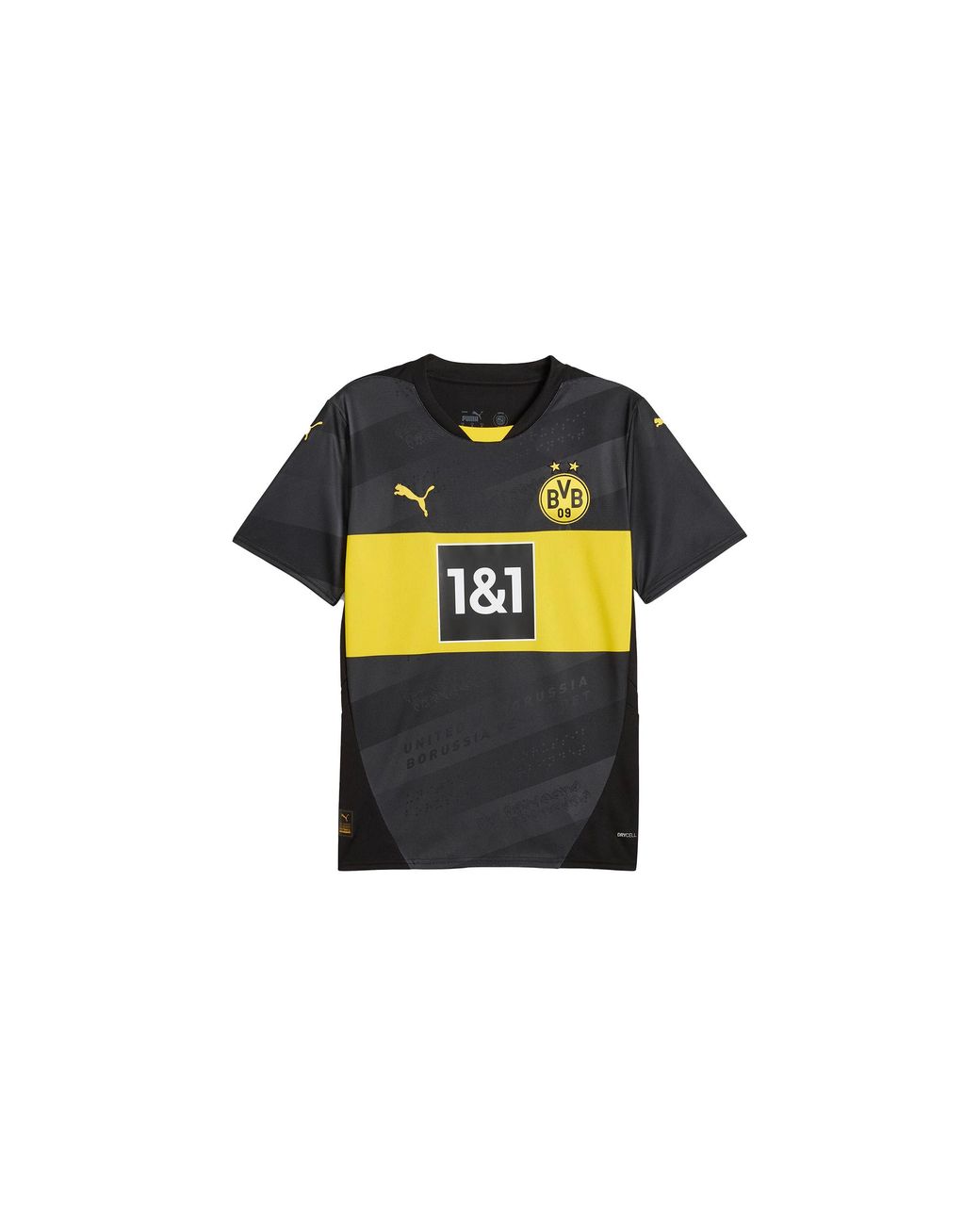 PUMA Black Bvb Away Jersey Replica 774956 02" for men