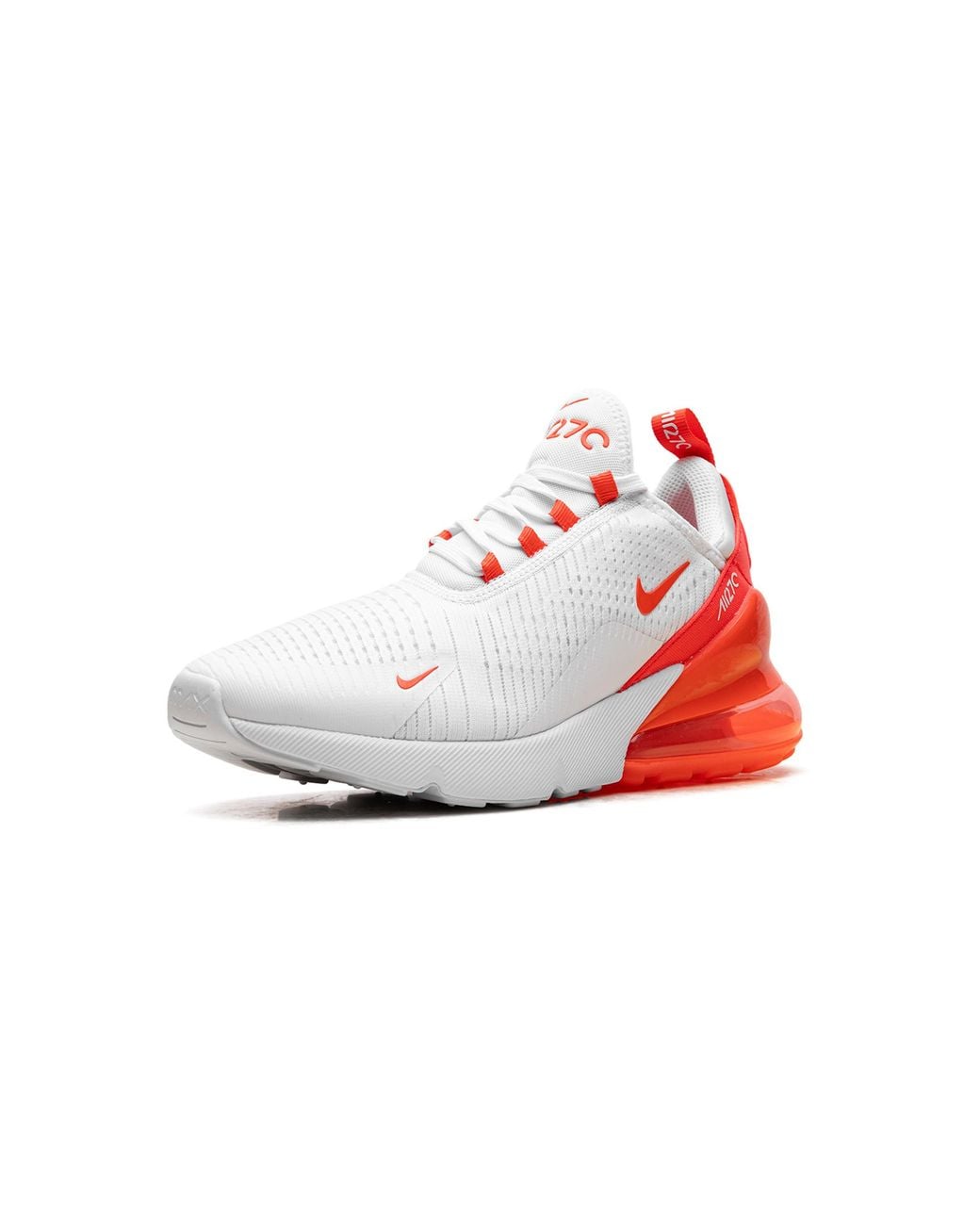 Nike White Air Max 270 Bright Crimson" Hj3222 102"
