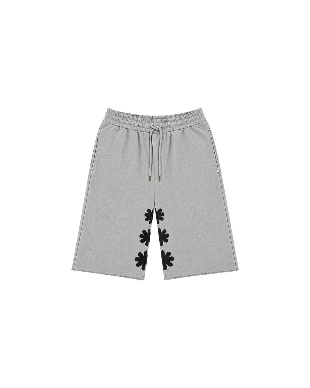 LOSTSHDWS Black Og Sun Logo Sweatshorts Bone" Vtpbuo78" for men
