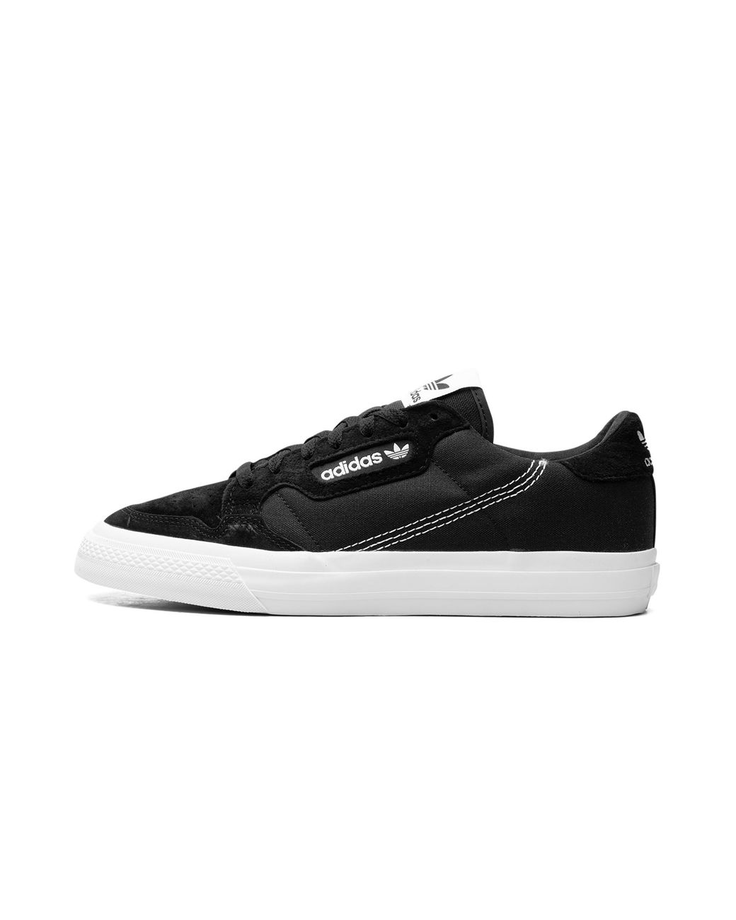 Adidas Black Continental Vulc "Core" Ef3524" for men