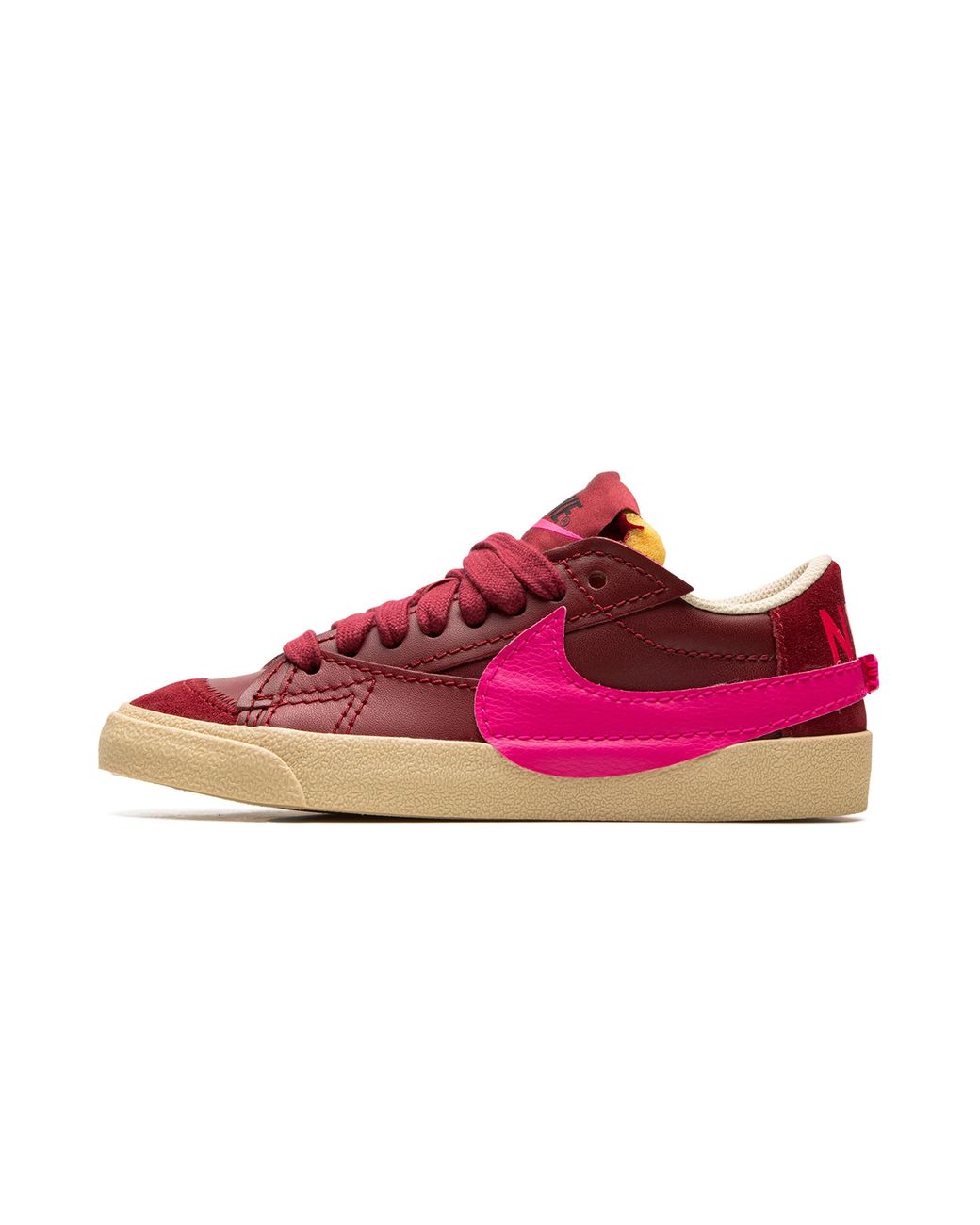 Nike Red Blazer Lo 77 Jumbo Mns "Burgundy Hot" Dq1470 600"