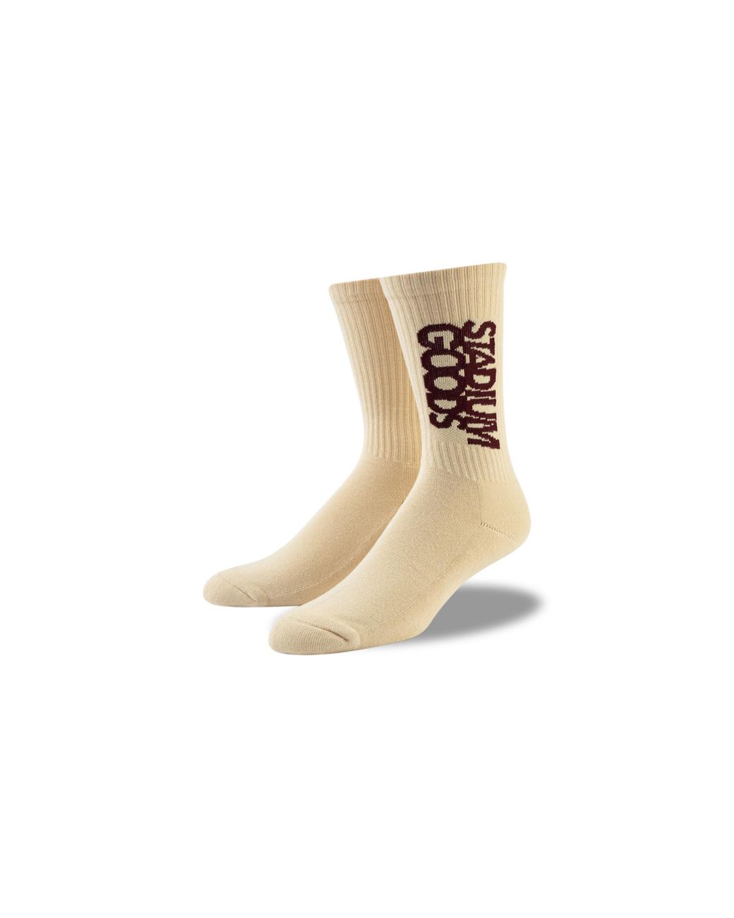 Stadium Goods Black Crew Sock "Cookie Dough" Sgs0172" for men