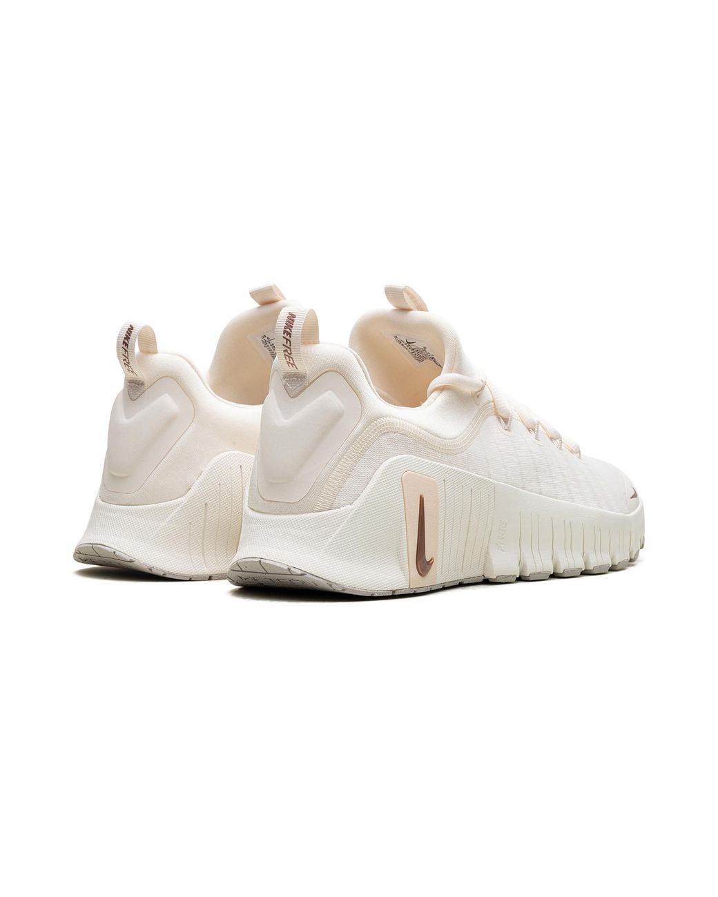 Nike Black Free Metcon 6 "Pale Ivory Guava Ice Sail Metallic Bronze" Fj7126 100"