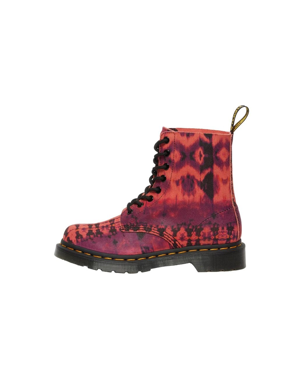 Dr. Martens Red 1460 Pascal Tie-Dye Leather Boot 27242500"