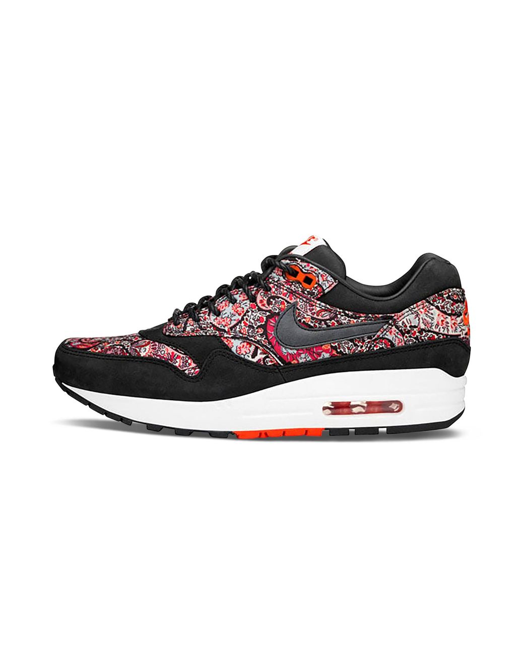 Nike Black Air Max 1 Lib Qs "Liberty Paisley" 540855 006"