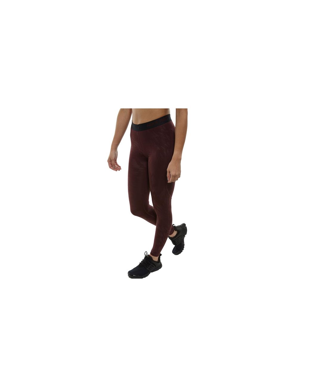 Nike Black Pro Warm Embossed Wing Tights 932084 652"