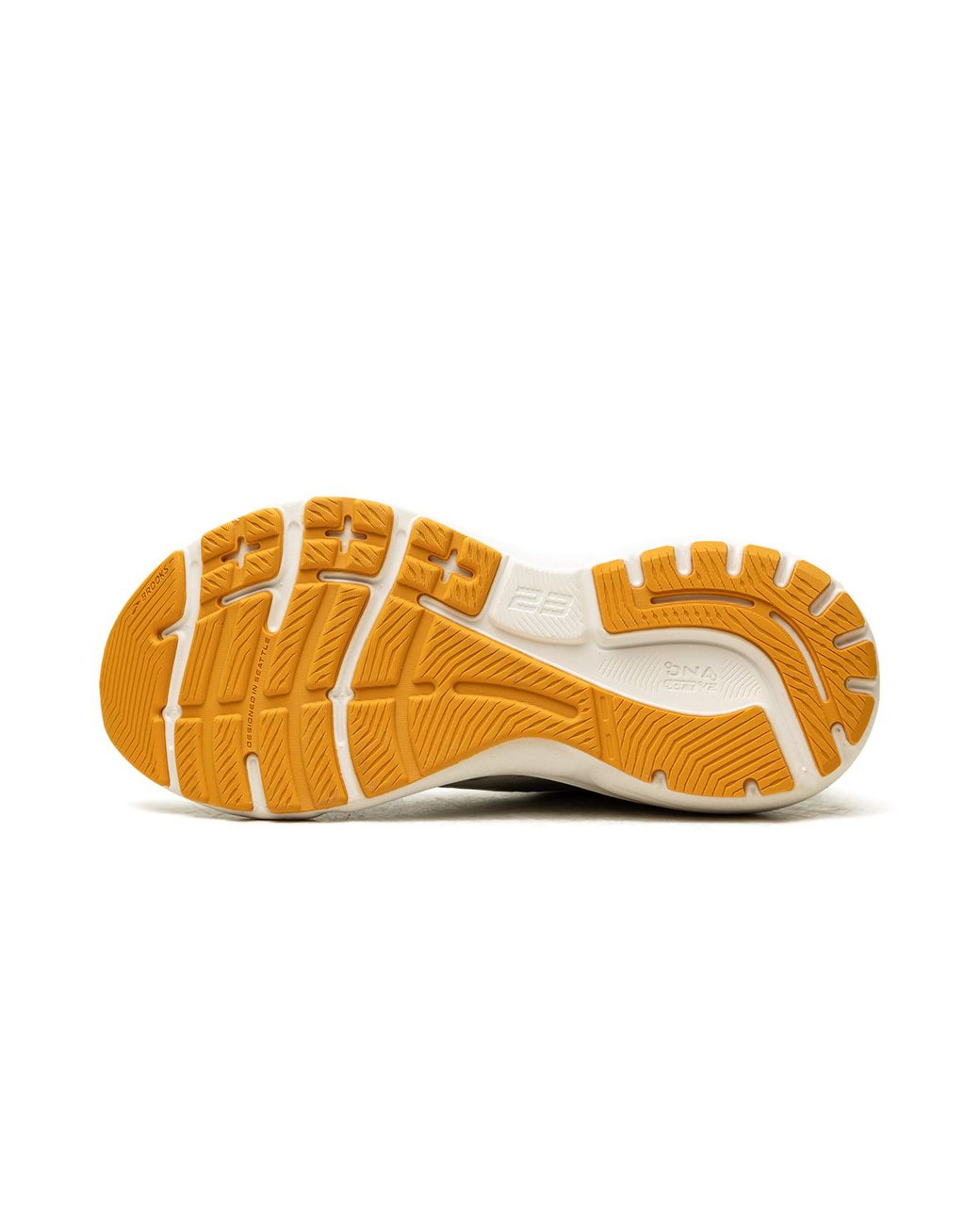 Brooks Black Adrenaline Gts 23 "Blanc Sunflower" 120381 1B 110"