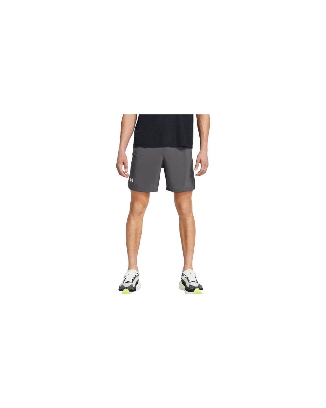 Under Armour Black Launch 9" Shorts 1382639 025" for men