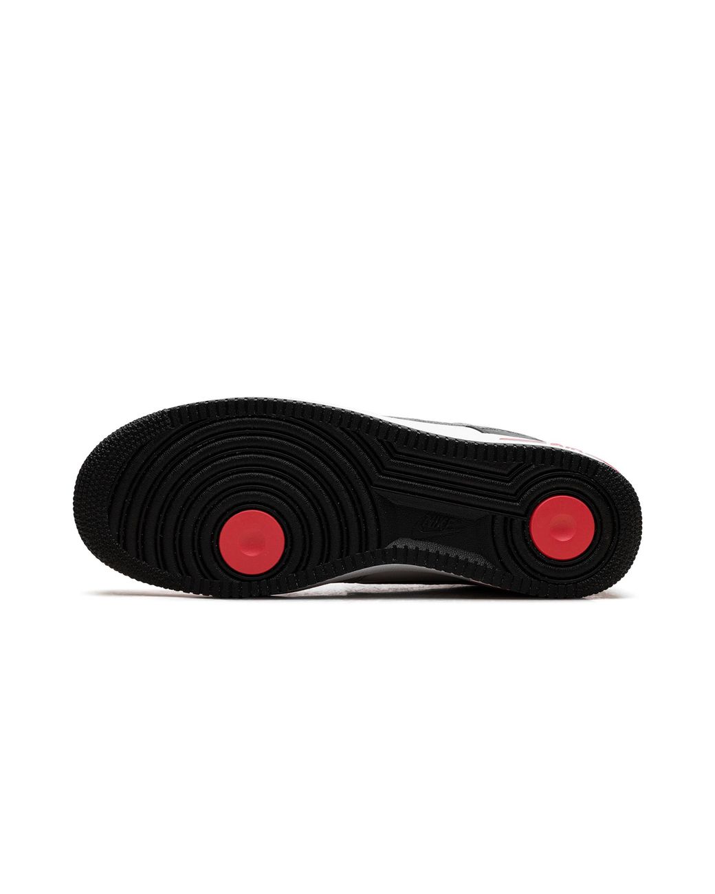 Nike Black Air Force 1 Low Premium "Infrared" 318775 101" for men