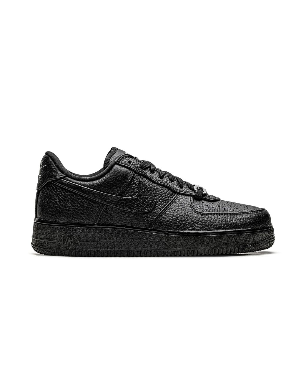 Nike Black Air Force 1 Low Leather" Im5754 001" for men