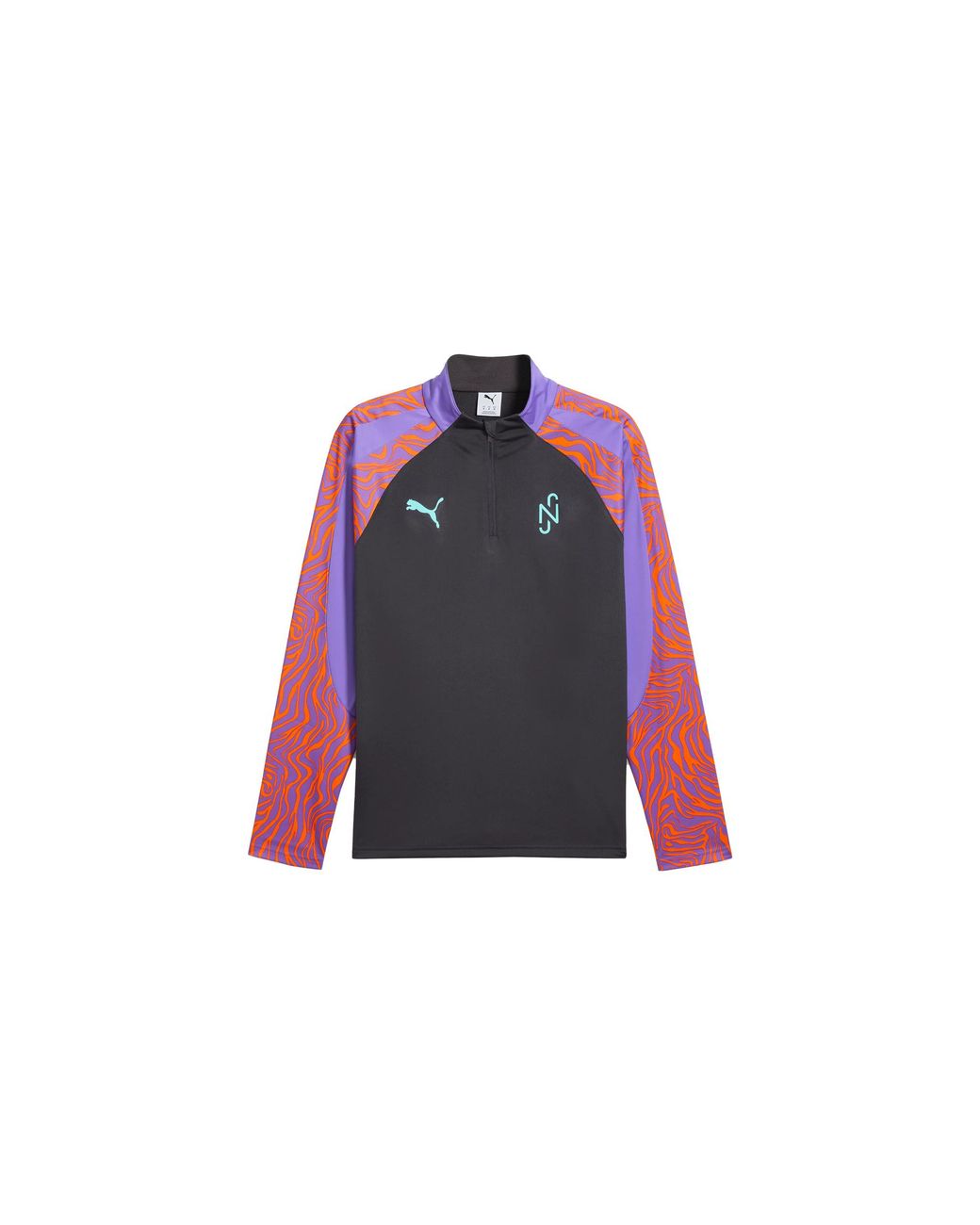 PUMA Black Neymar Jr Creativity 1/4 Zip 686896 01" for men