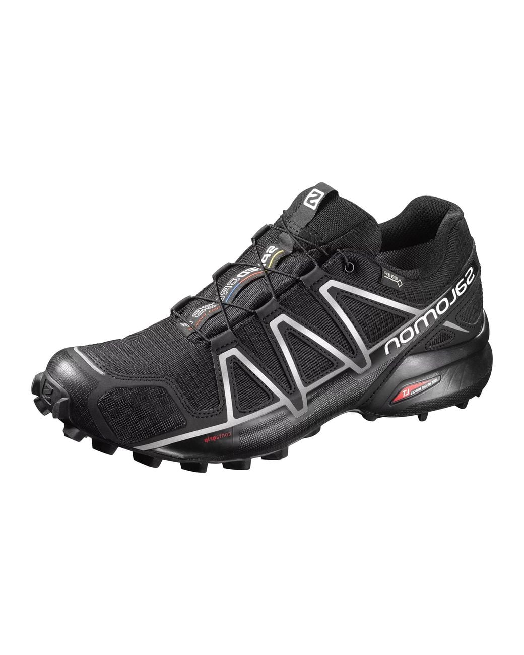 Salomon Black Speedcross 4 Gore-Tex Metallic" L38318100" for men