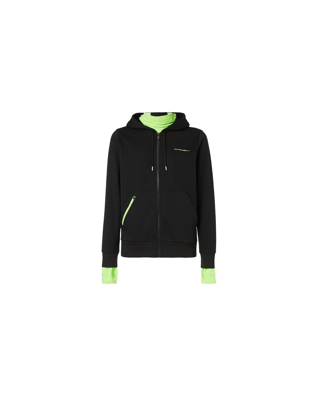 Oakley Fullzip Ninja Hoodie "Blackout" 461769 02E" for men