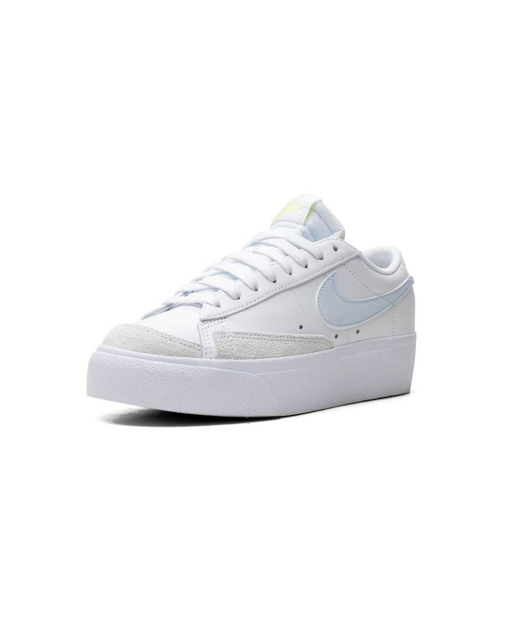 low nike blazer platform