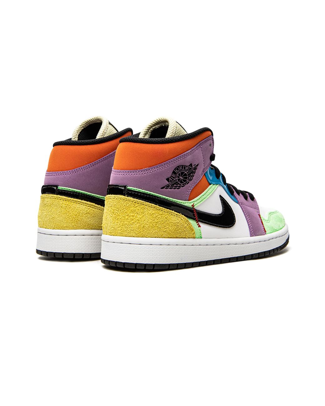 Nike Black Air 1 Mid Se "Lightbulb" Cw1140 100"