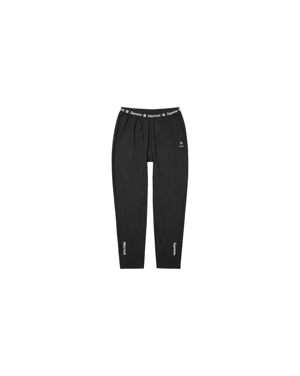 Supreme Black X Marmot Base Layer Pant "Fw25