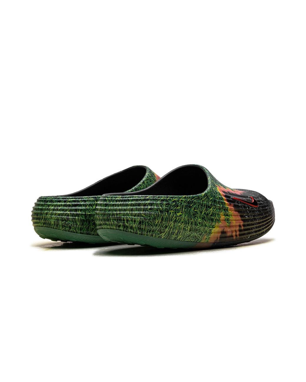 Nike Black Reactx Rejuven8 Slide .Swoosh for men