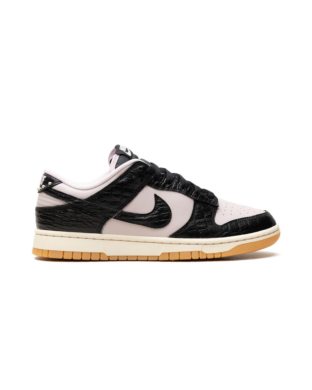 Nike Black Dunk Low Platinum Croc" Hf9191 001" for men