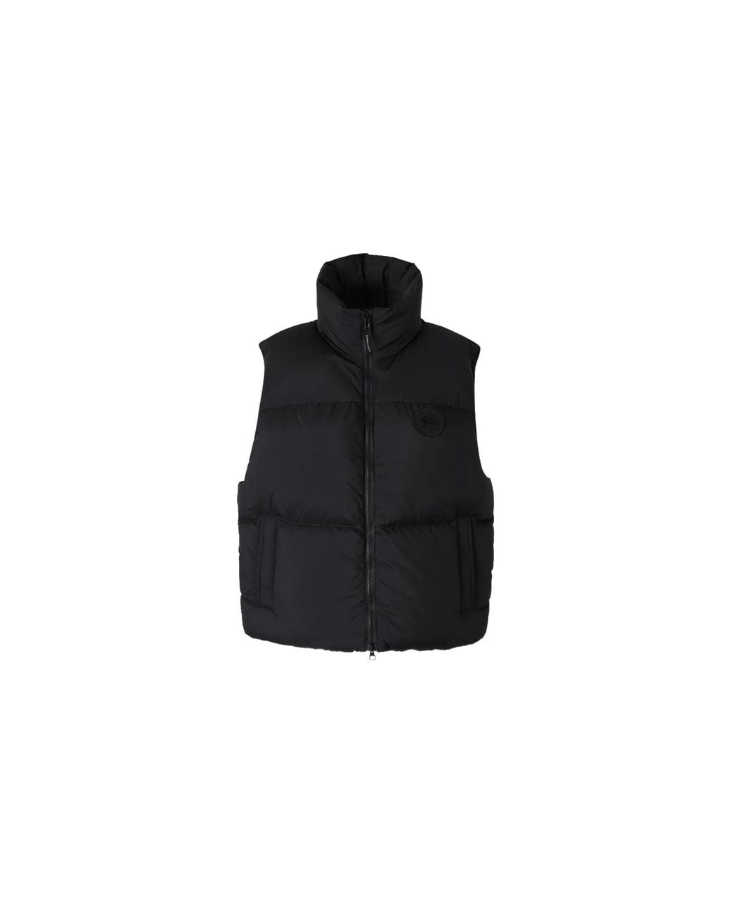 Canada Goose Black Fallon Puffer Vest 1754Wt 9061"