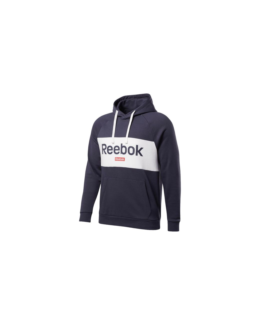 Reebok Black Training Essentials Big Logo Hoodie "Heritage" Fi2933" for men