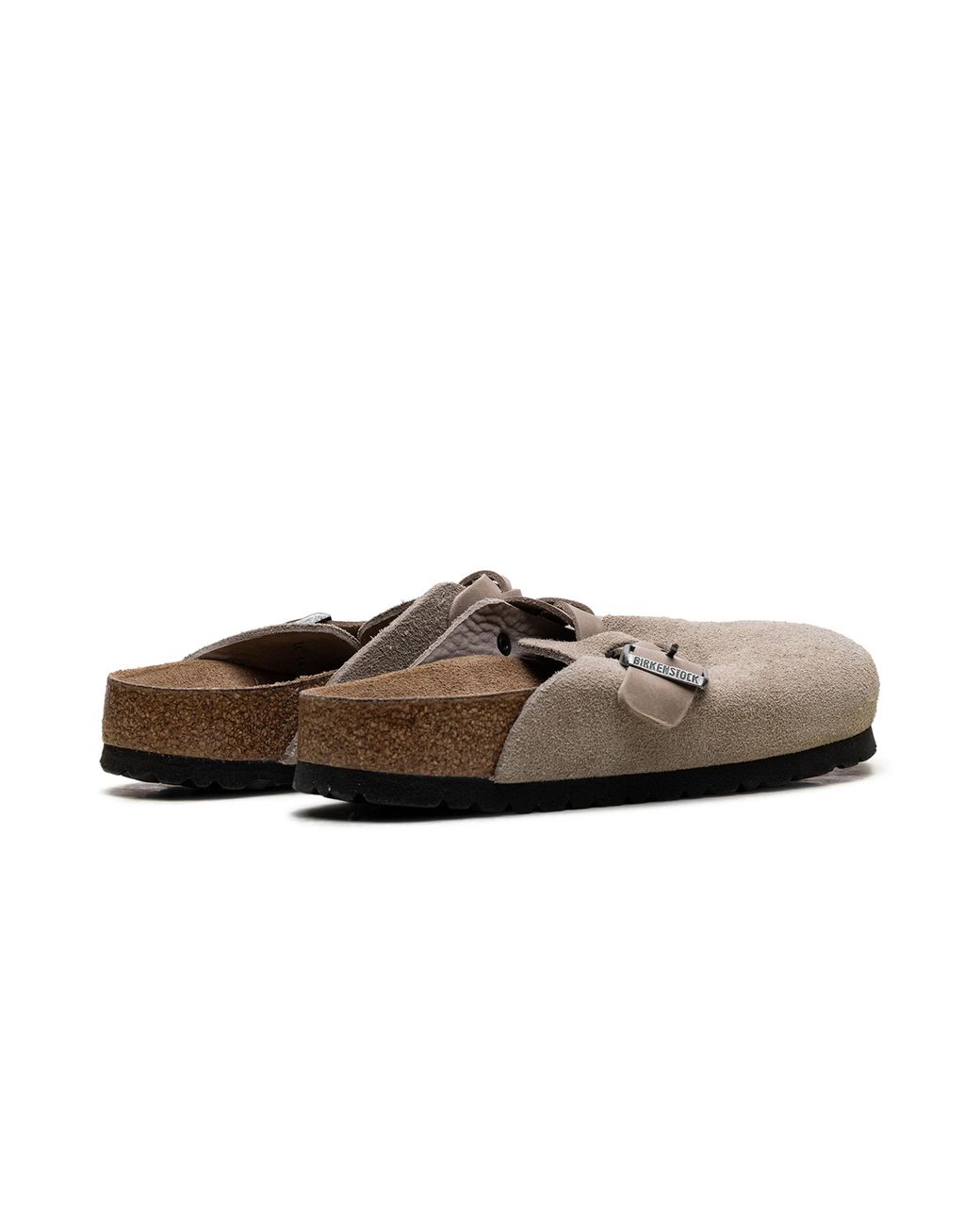 Birkenstock Black Boston Braid Sandal (Narrow) "Taupe" 1026694" for men