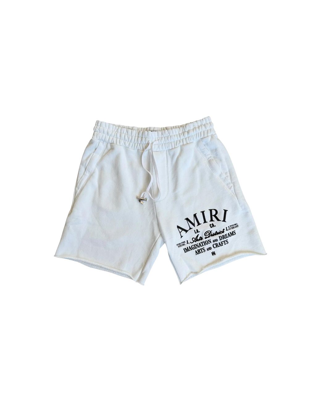 Amiri Black Arts District Logo Shorts & Pf23Mjp007 100" for men
