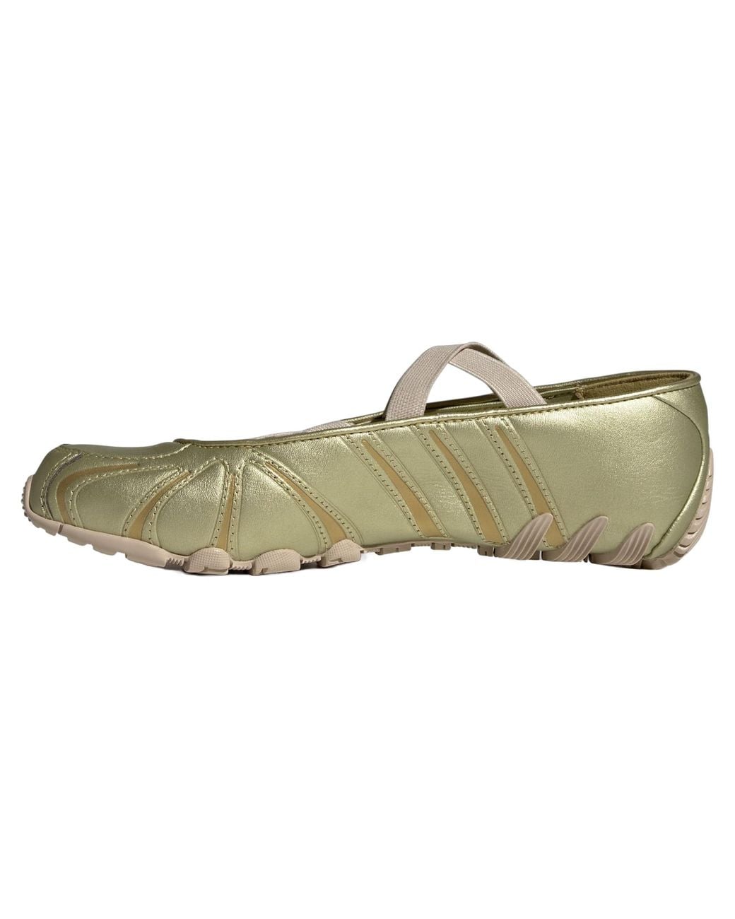 Adidas Green Ghost Sprint Ballet Metallic" Hq7637"