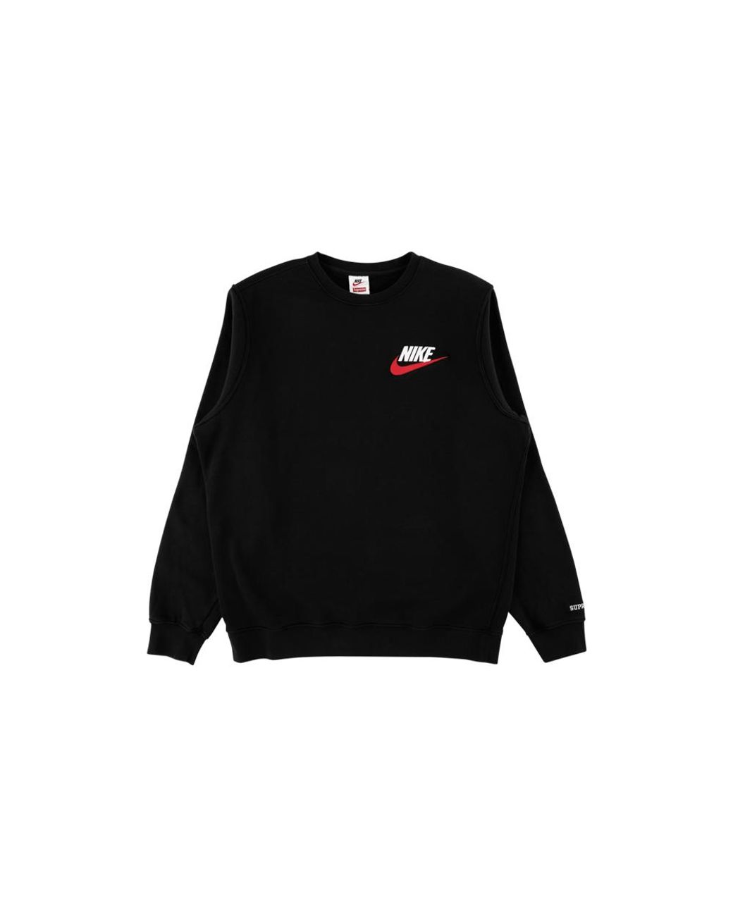 Supreme Nike Crewneck T-shirt 'fw 18' in Black for Men - Save 54% - Lyst