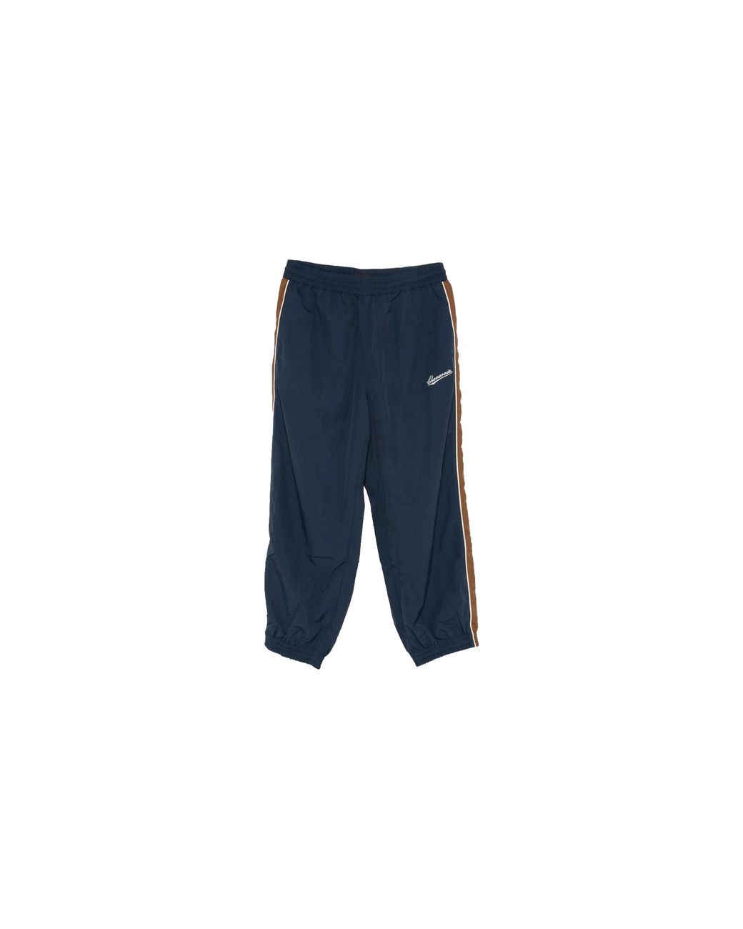 Willy Chavarria Black Bad Boy Track Pants "Peacoat" Muwpa004 046N 014" for men